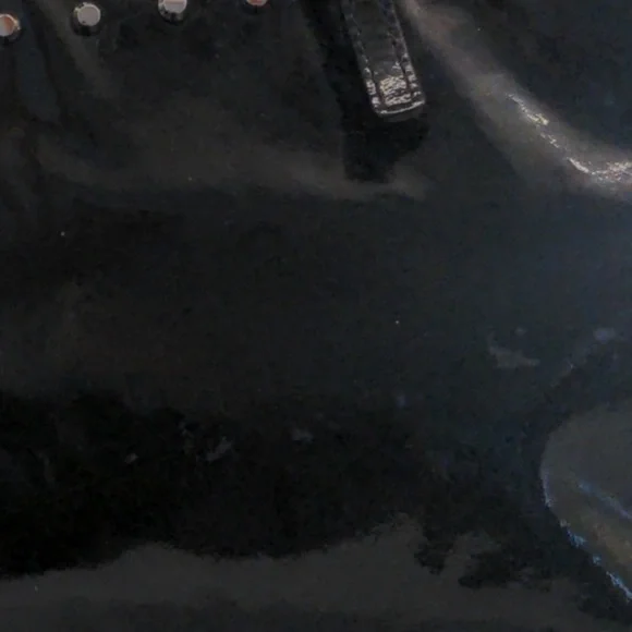 Michael Kors Black Patent Leather Rhinestones Studded Tote good used condition - Picture 13 of 15